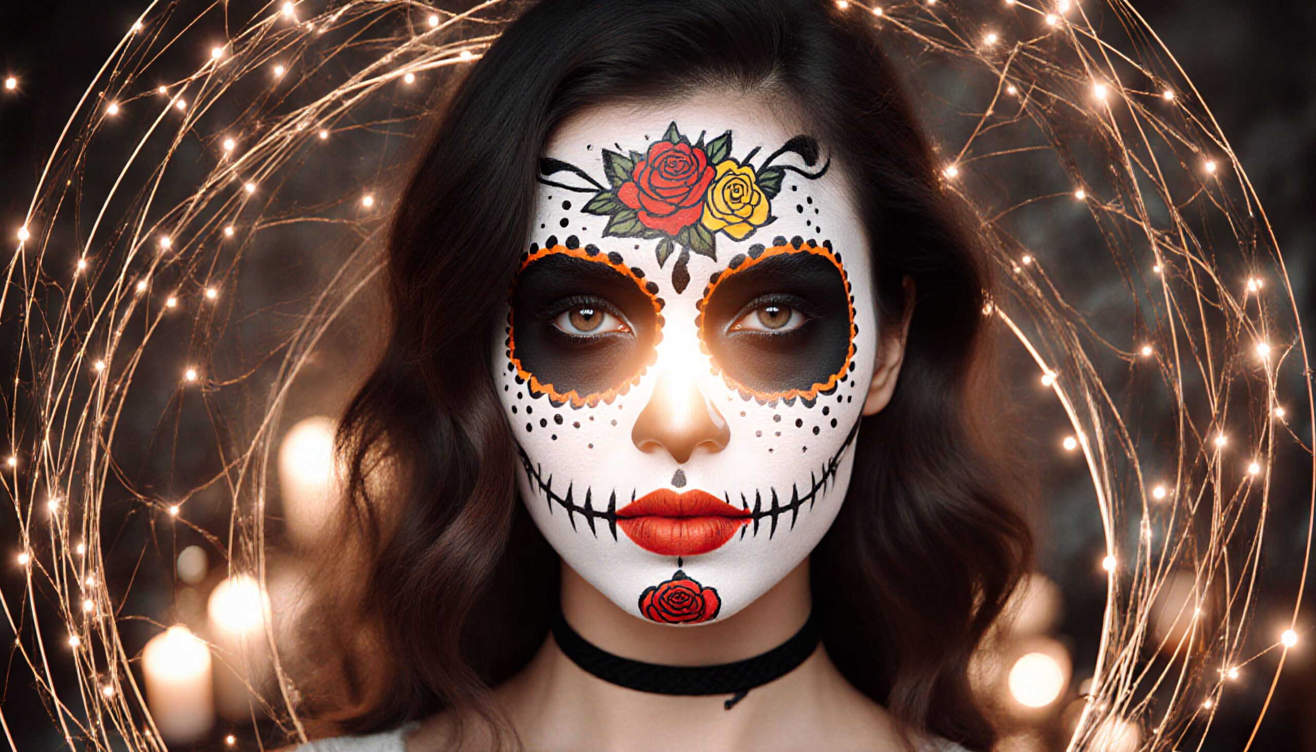 Ceremonial Sugar Skull Beauty