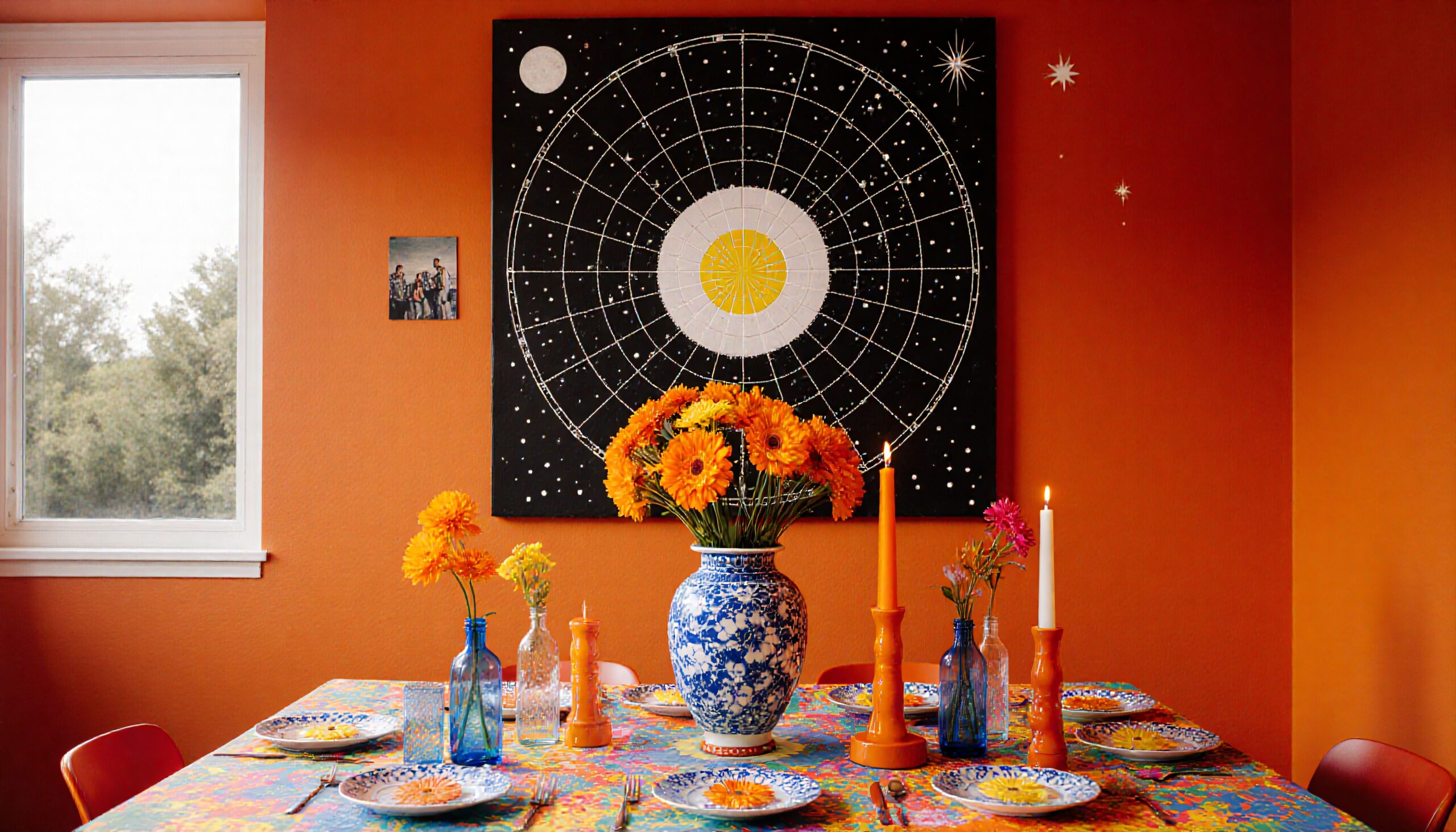 Celestial Dining Room Decor