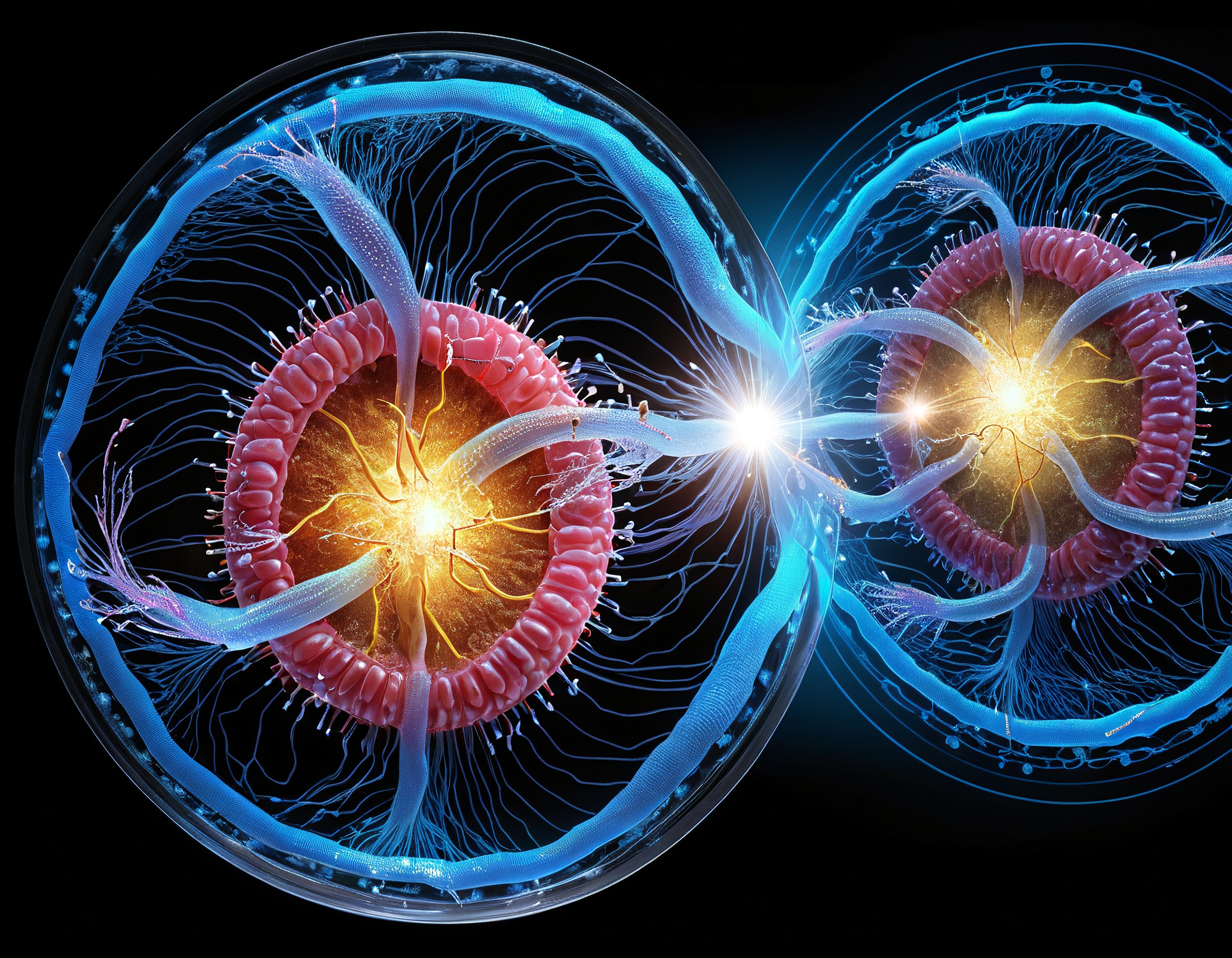 Connected Bio-Neural Energy Spheres