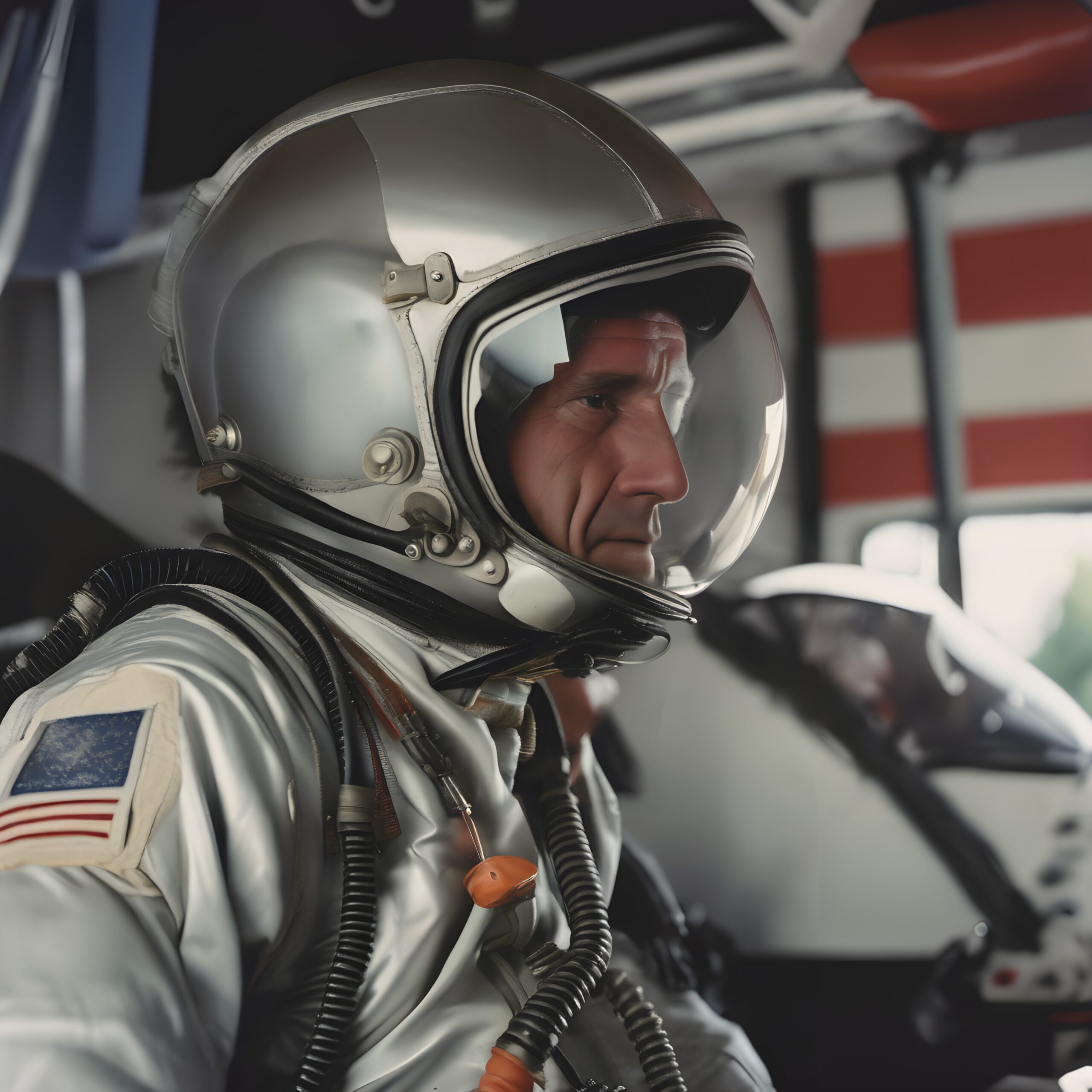 Astronaut Ready for Space Travel