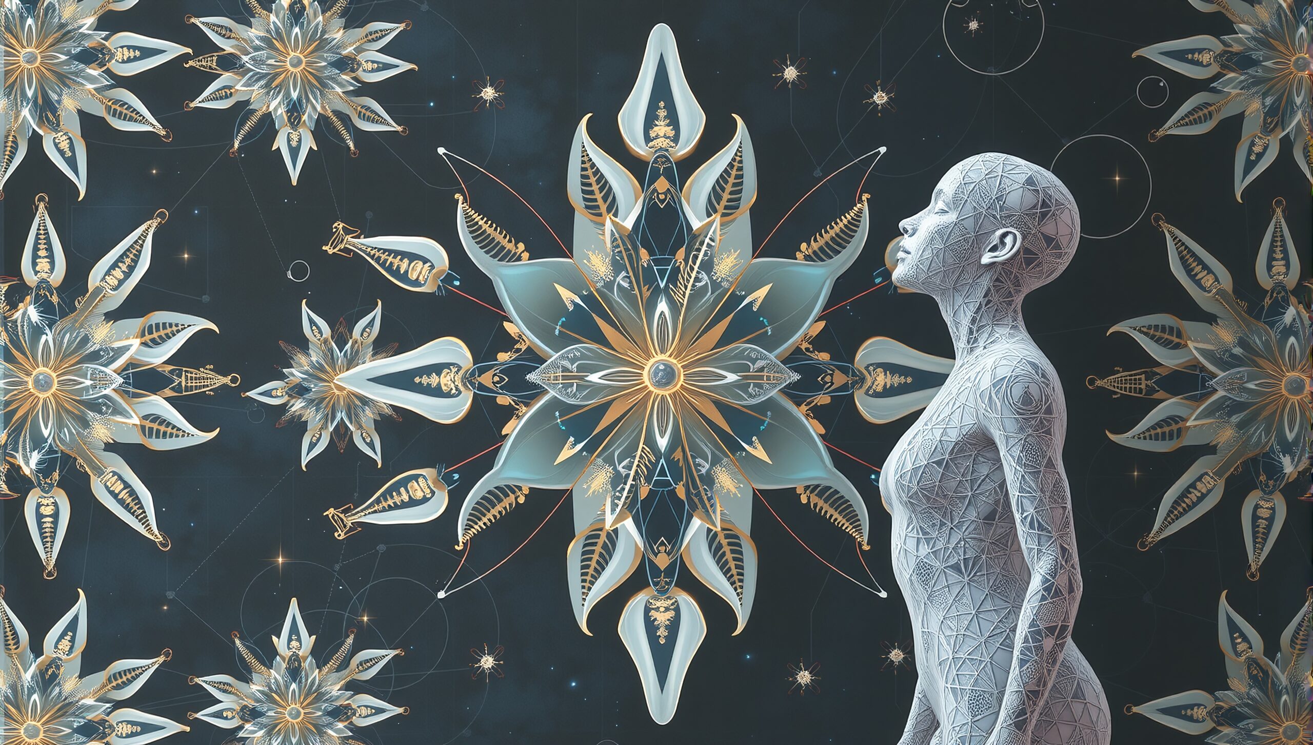 Futuristic Symmetry and Patterns