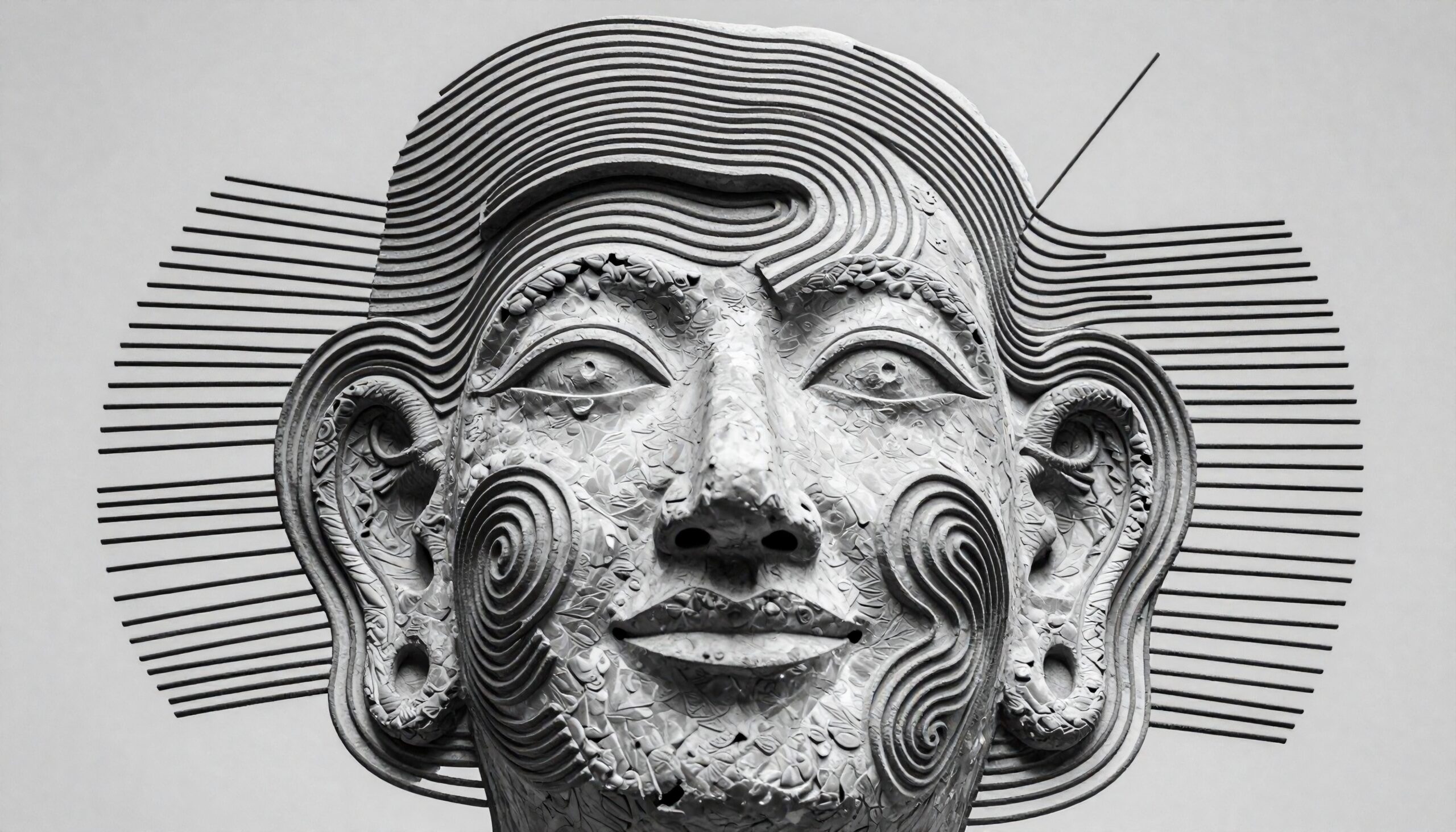 Intricately Designed Abstract Sculpture