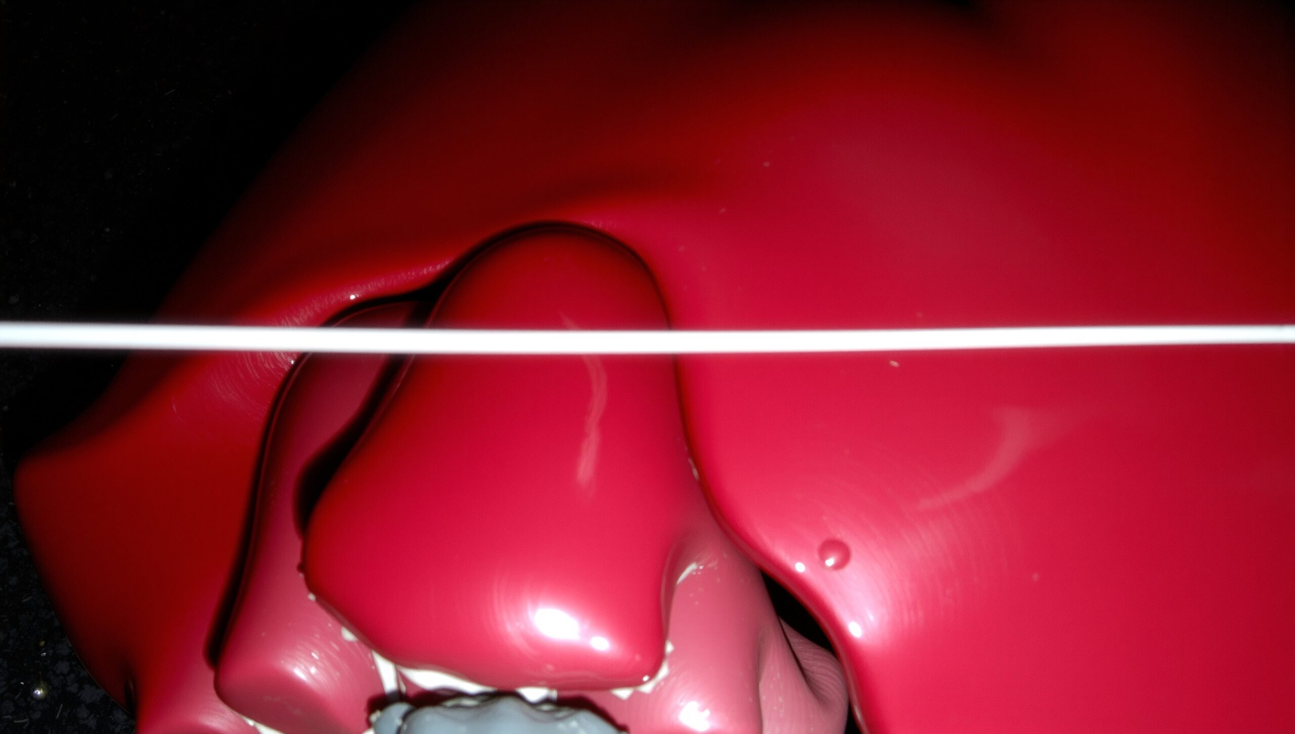 Glossy Abstract Red Heart