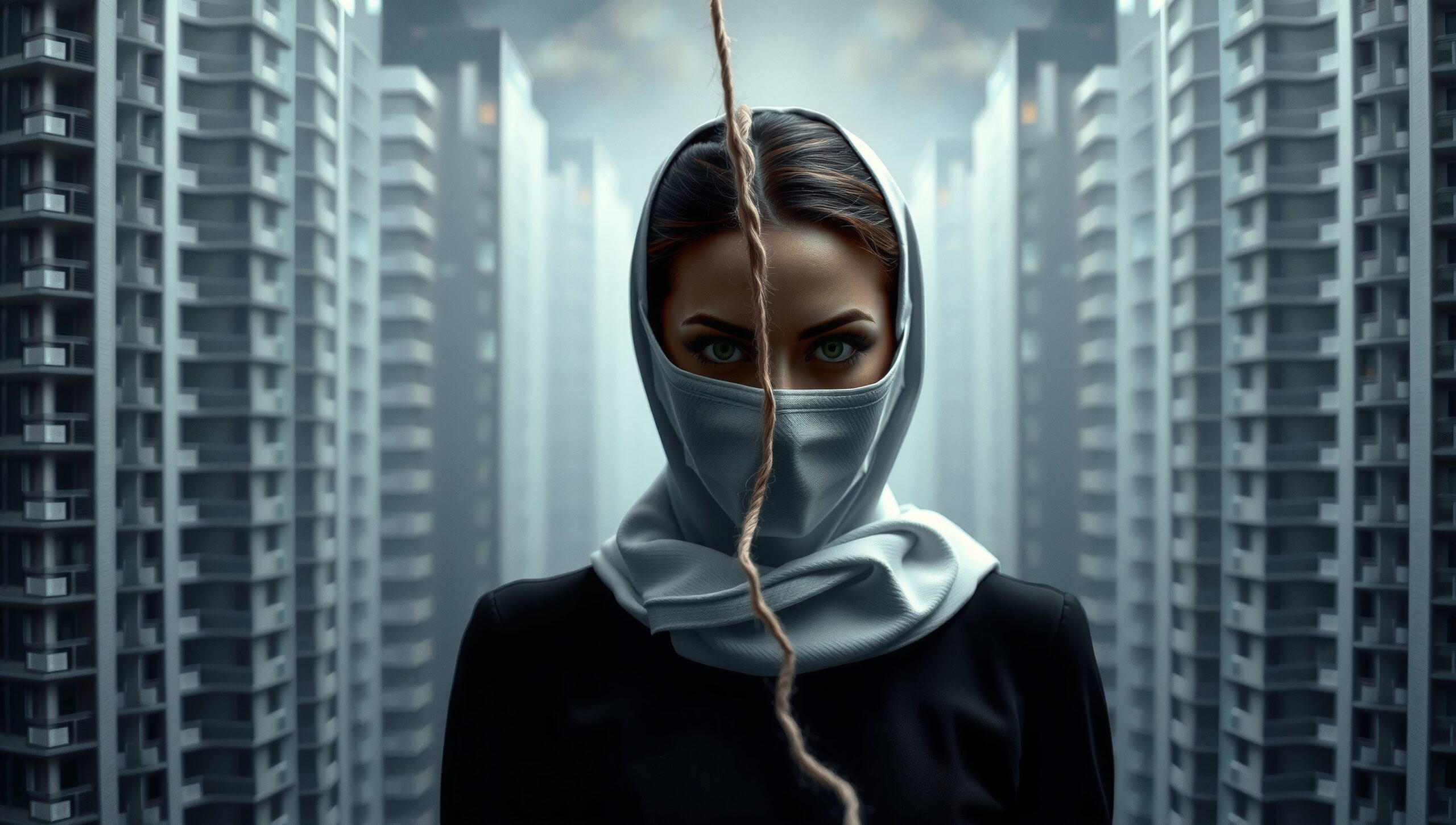 Modern Urban Mystery Enigmatic Woman