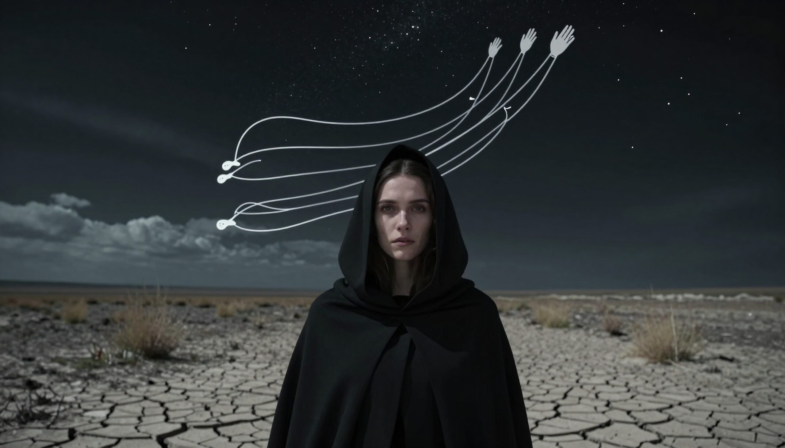 Celestial Connection in Desolate Land