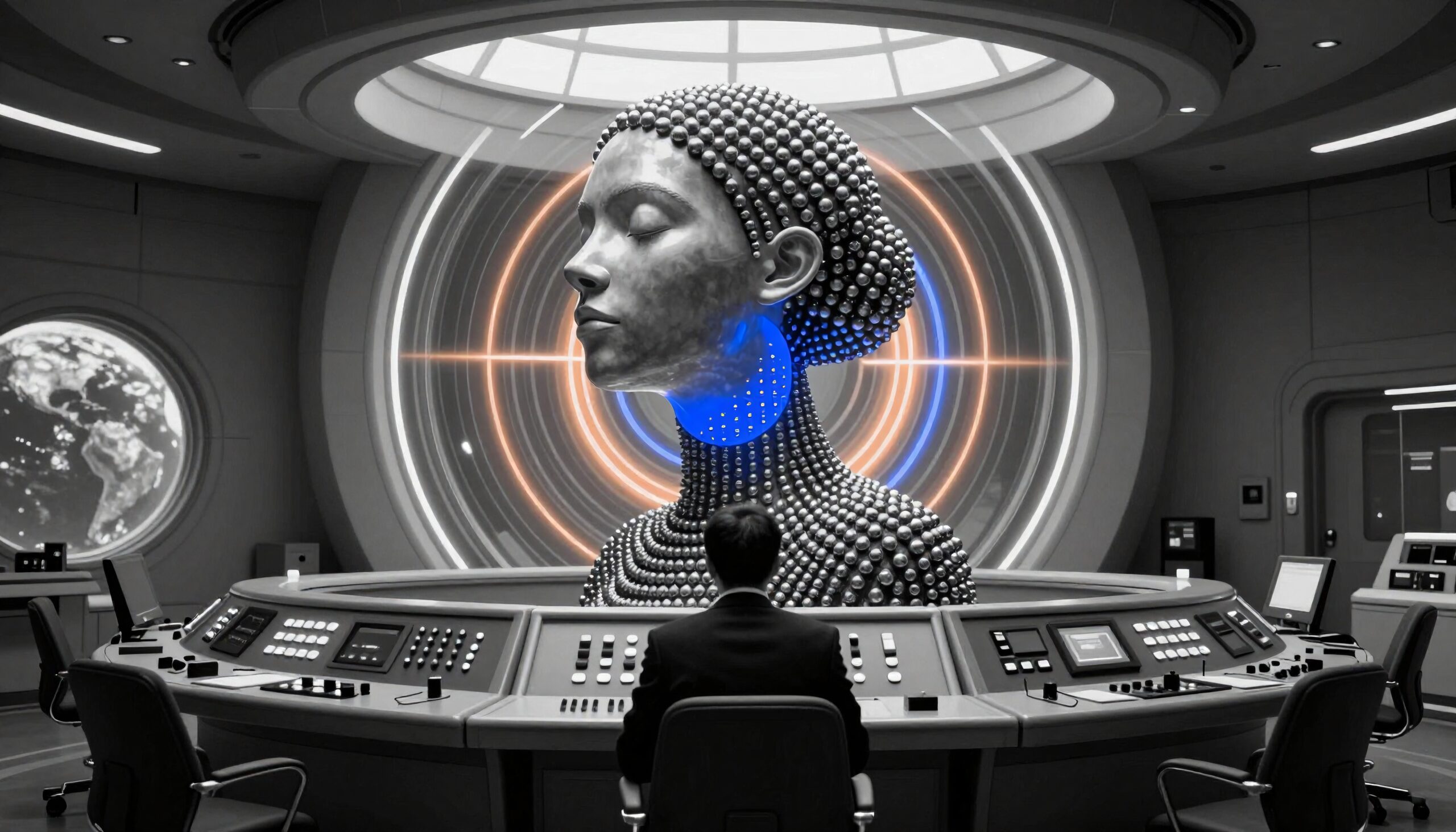 Futuristic Control Room Vision