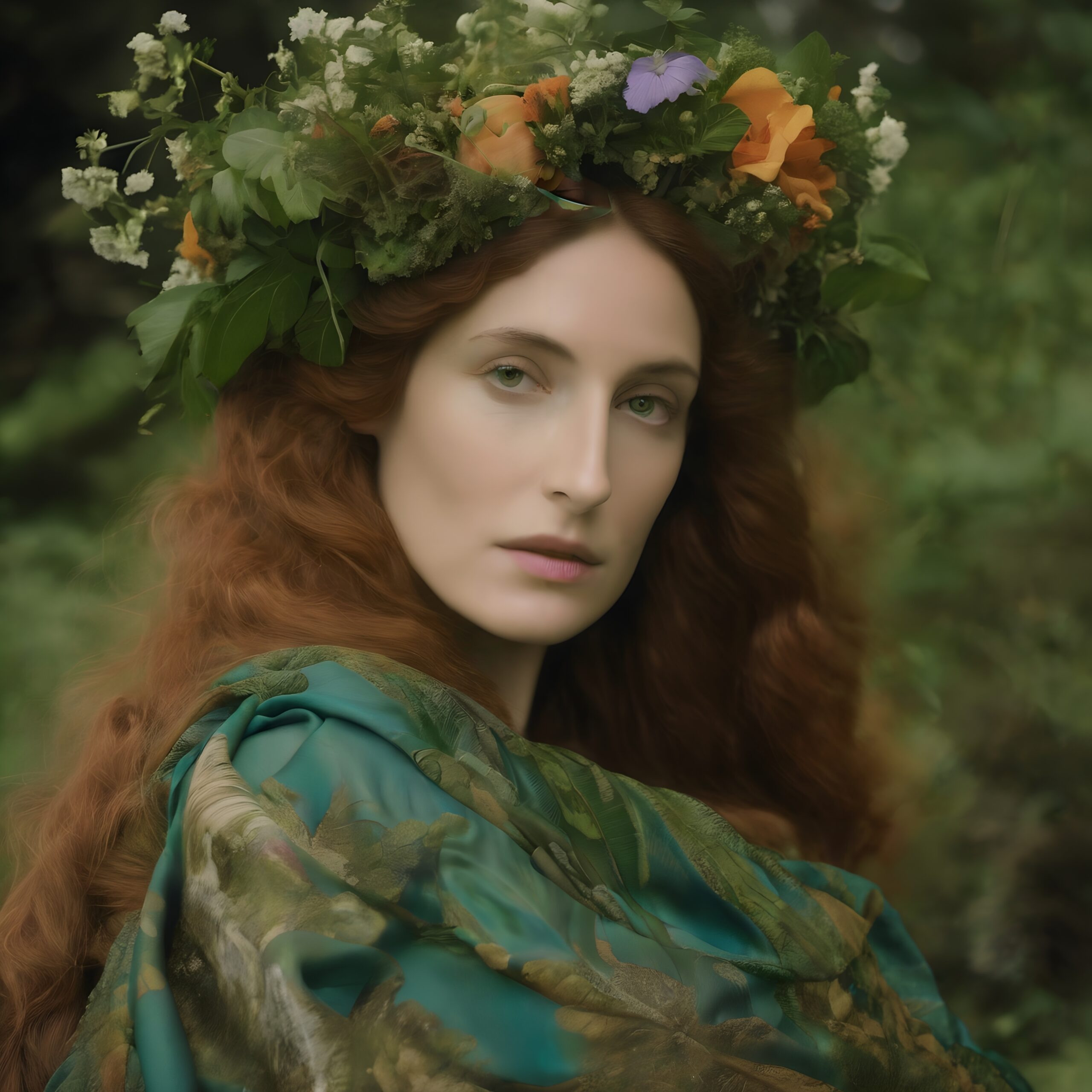 Nature’s Enchanting Woodland Portrait