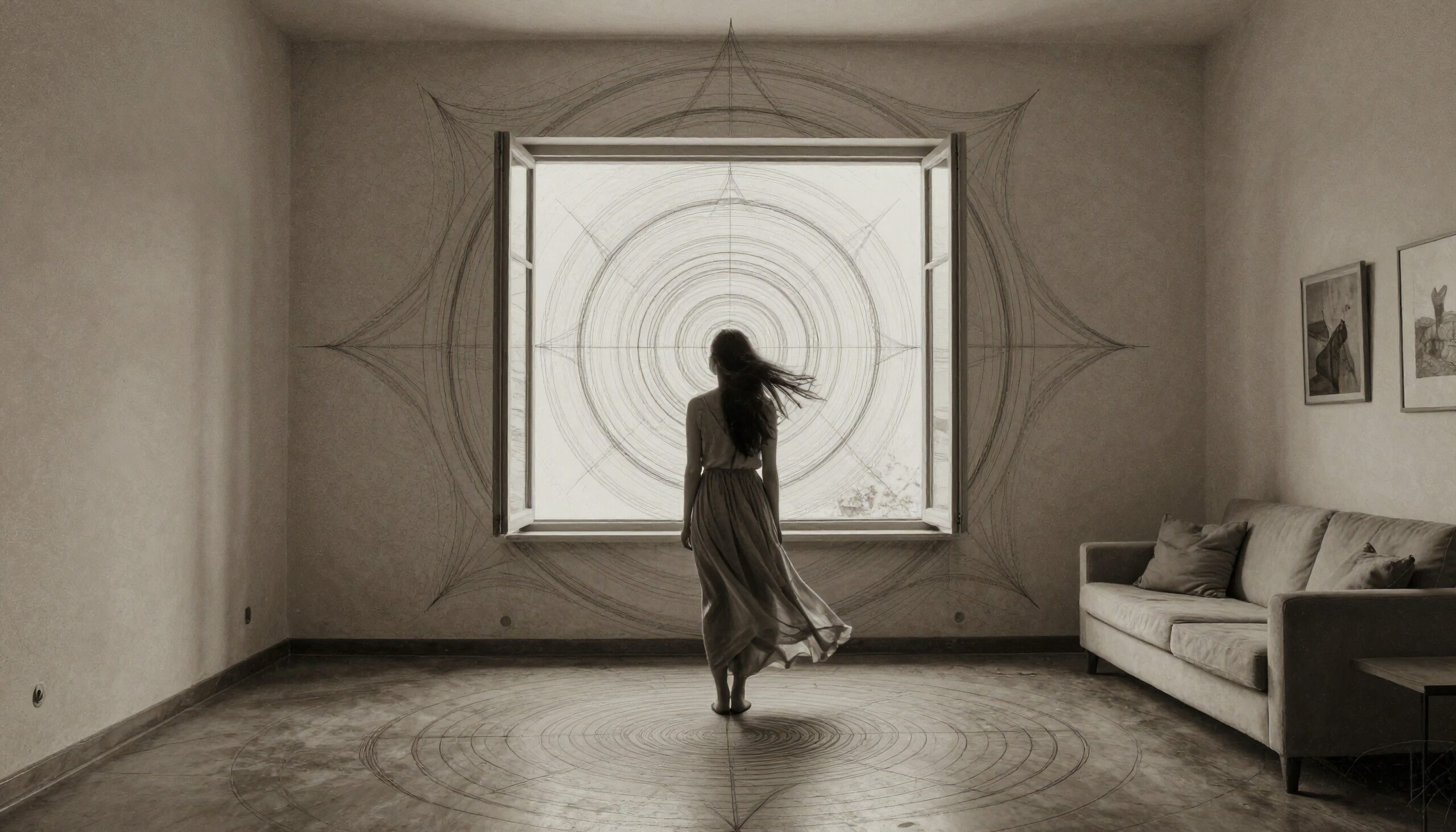 Contemplation by the Window View