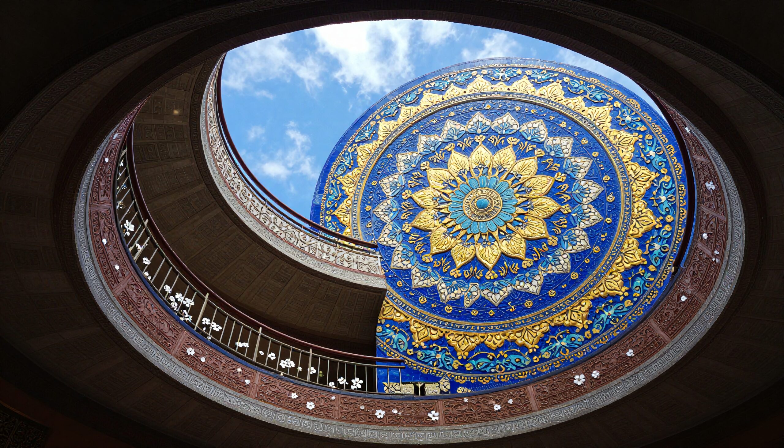 Majestic Dome Viewed from Below