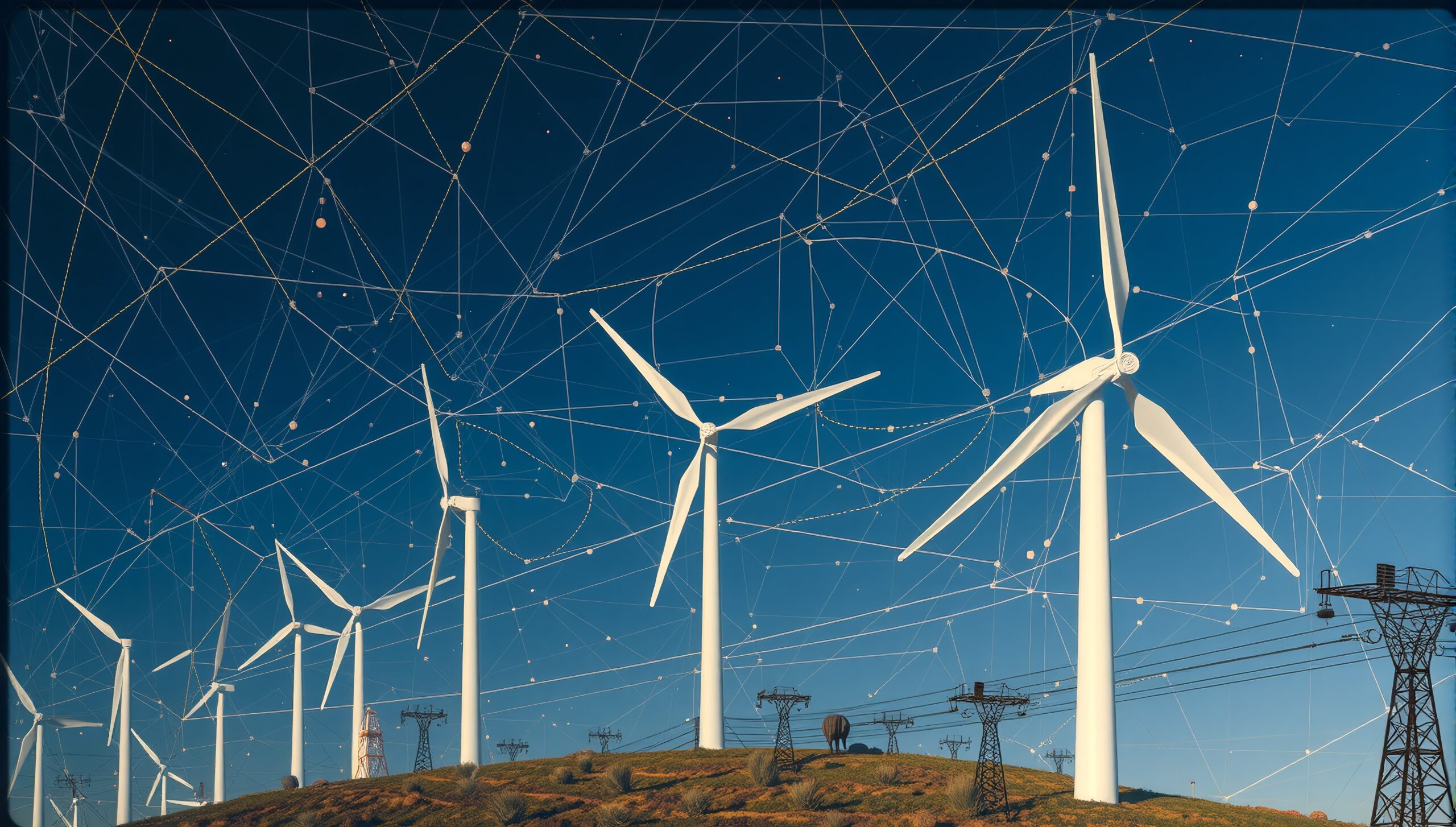 Futuristic Renewable Energy Landscape