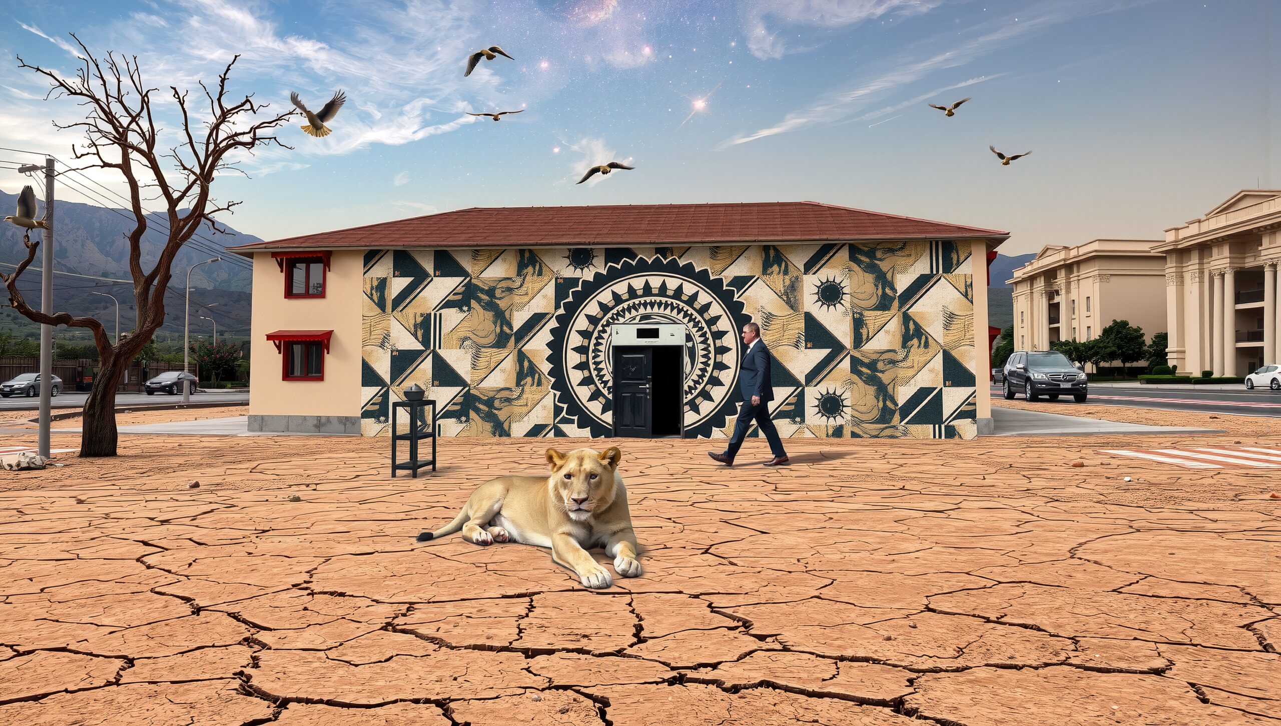 Surreal Urban Desert Fantasy