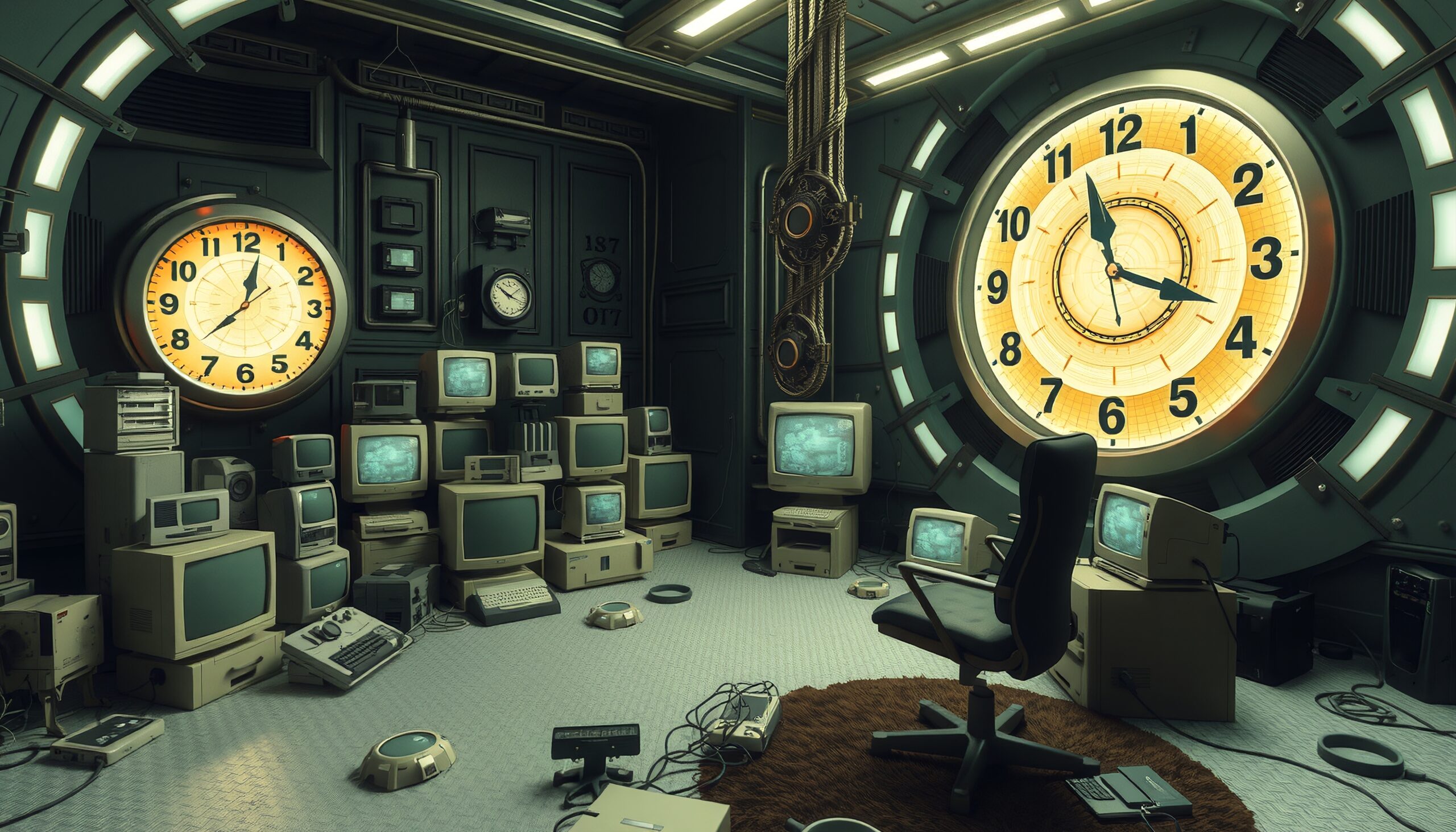 Time travel through vintage technology