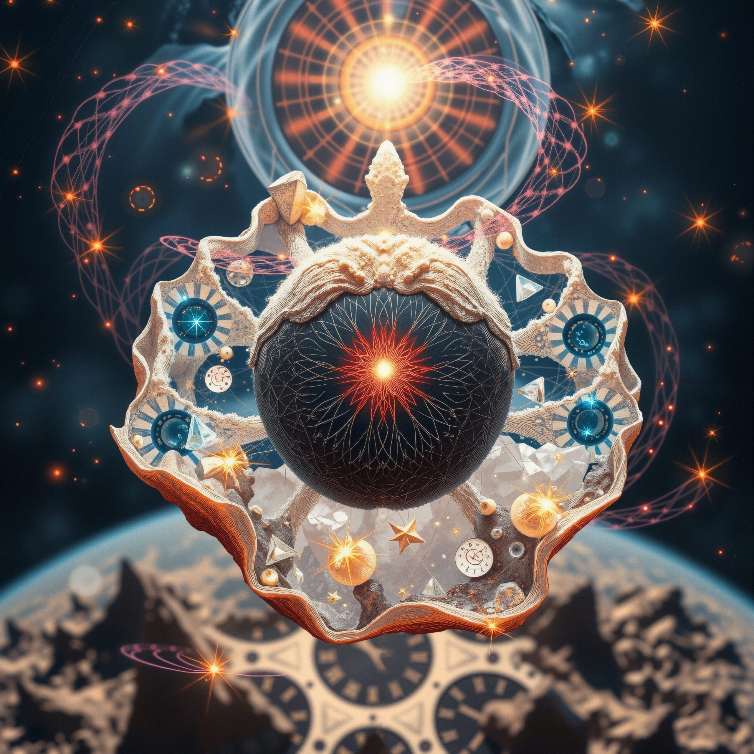 Celestial Harmony in Cosmic Design