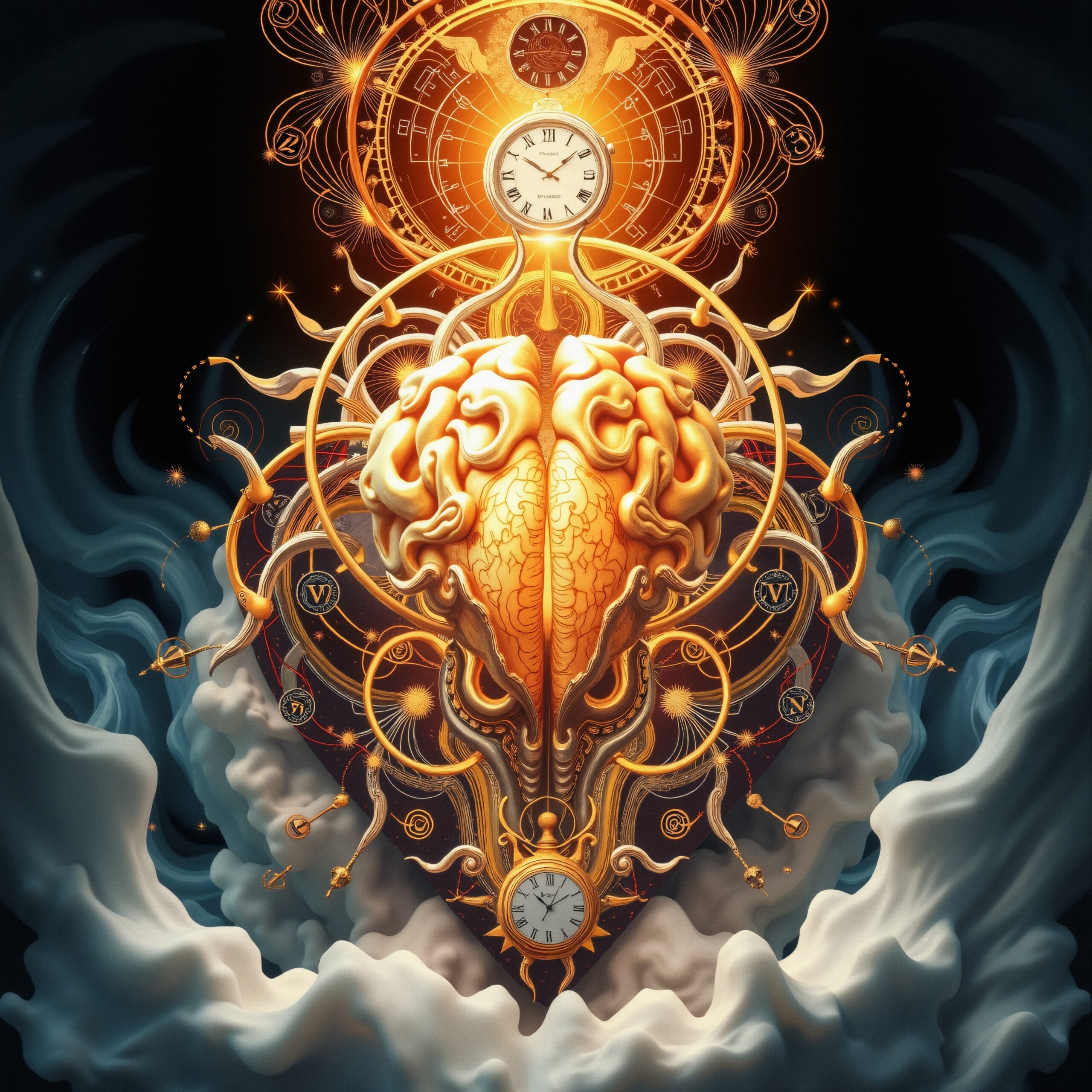 Clockwork Brain and Time Fusion